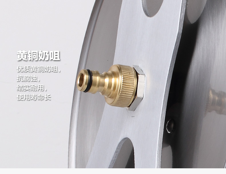 打造整洁庭院 不锈钢水管收纳架让园艺管理更高效
